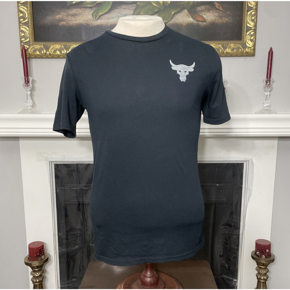 Under Armour Project Rock Men’s Loose Heat Gear T-Shirt Small - Picture 1 of 5